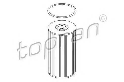 Filtru combustibil VW TOURAN (1T1, 1T2) (2003 - 2010) TOPRAN 110 933 piesa NOUA