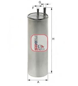 Filtru combustibil VW TRANSPORTER V bus (7HB, 7HJ, 7EB, 7EJ, 7EF, 7EG, 7HF, 7EC) (2003 - 2016) SOFIM...