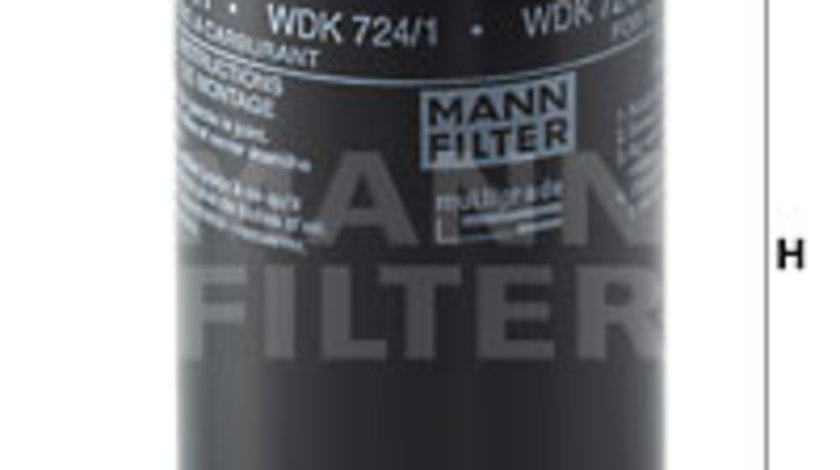 Filtru combustibil (WDK7241 MANN-FILTER) MAN