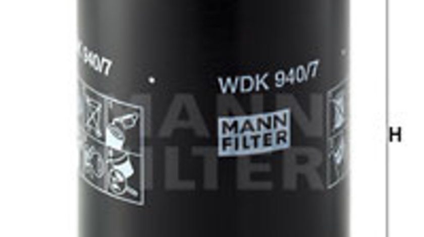 Filtru combustibil (WDK9407 MANN-FILTER) ASTRA,HEULIEZ,IRISBUS,IVECO,KAROSA