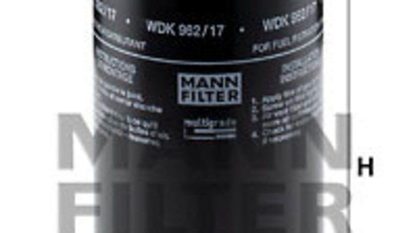 Filtru combustibil (WDK96217 MANN-FILTER) DAF
