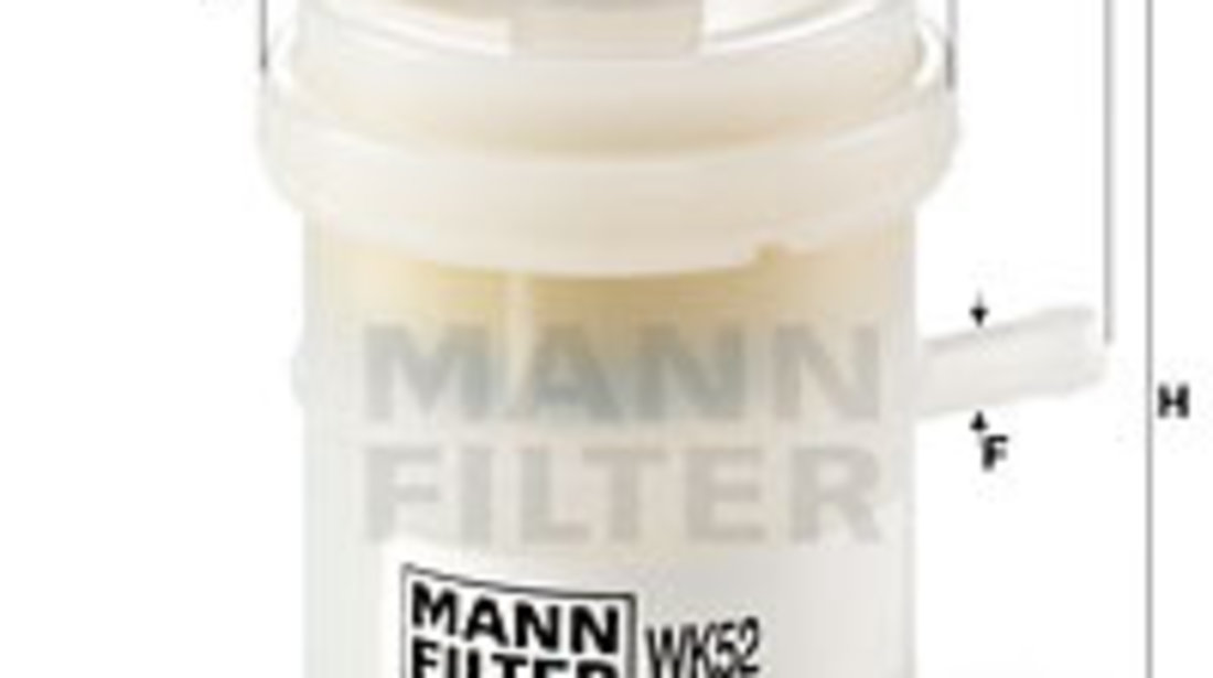 Filtru combustibil (WK52 MANN-FILTER) DAEWOO