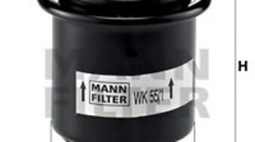 Filtru combustibil (WK551 MANN-FILTER) HYUNDAI