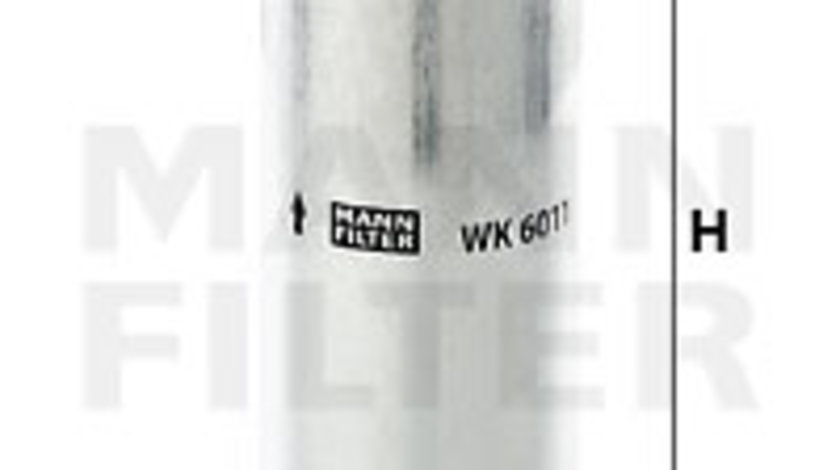Filtru combustibil (WK6011 MANN-FILTER) AUDI