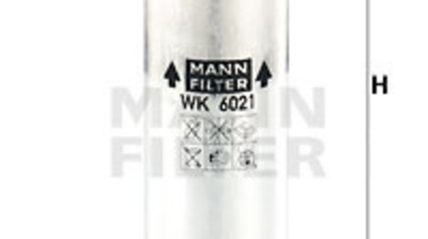 Filtru combustibil (WK6021 MANN-FILTER) AUDI,PORSCHE