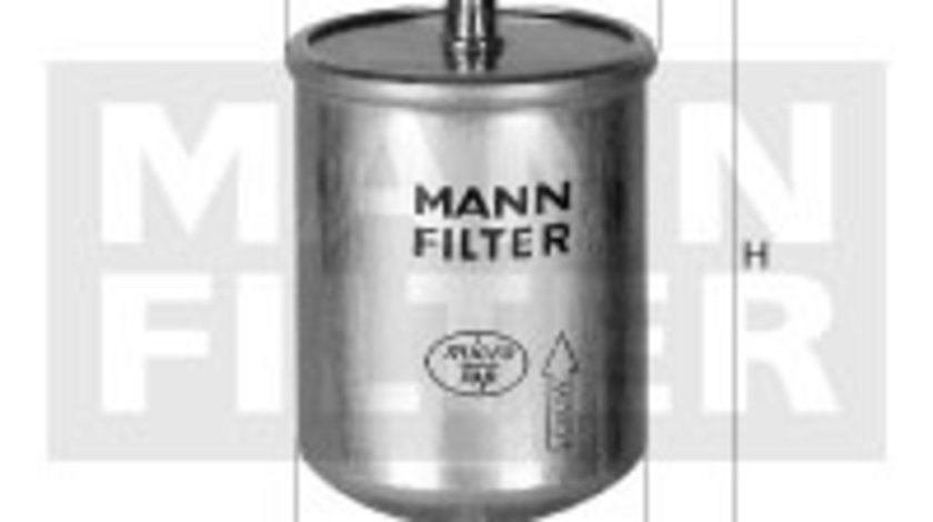 Filtru combustibil (WK61414 MANN-FILTER)