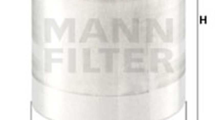 Filtru combustibil (WK7111 MANN-FILTER) MERCEDES-BENZ