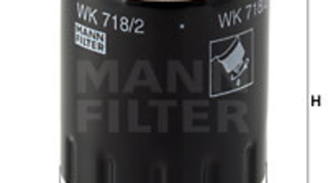 Filtru combustibil (WK7182 MANN-FILTER) MITSUBISHI,OPEL,RENAULT,VAUXHALL,VOLVO