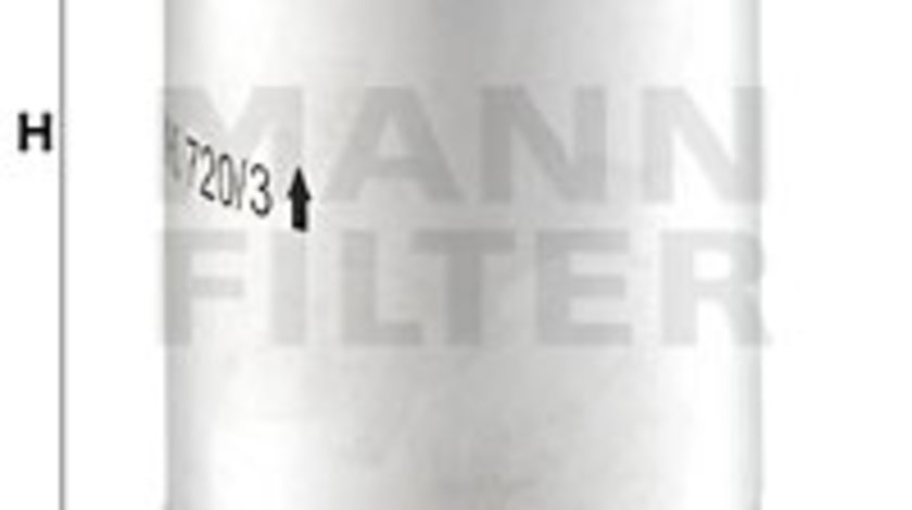 Filtru combustibil (WK7203 MANN-FILTER) AUDI