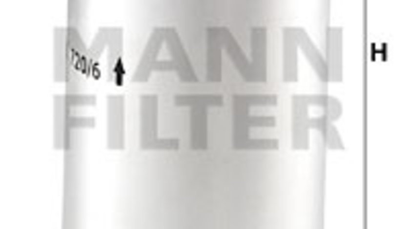 Filtru combustibil (WK7206 MANN-FILTER) AUDI,SEAT