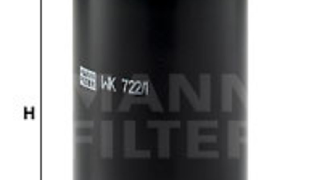 Filtru combustibil (WK7221 MANN-FILTER) CHRYSLER,DODGE,JEEP