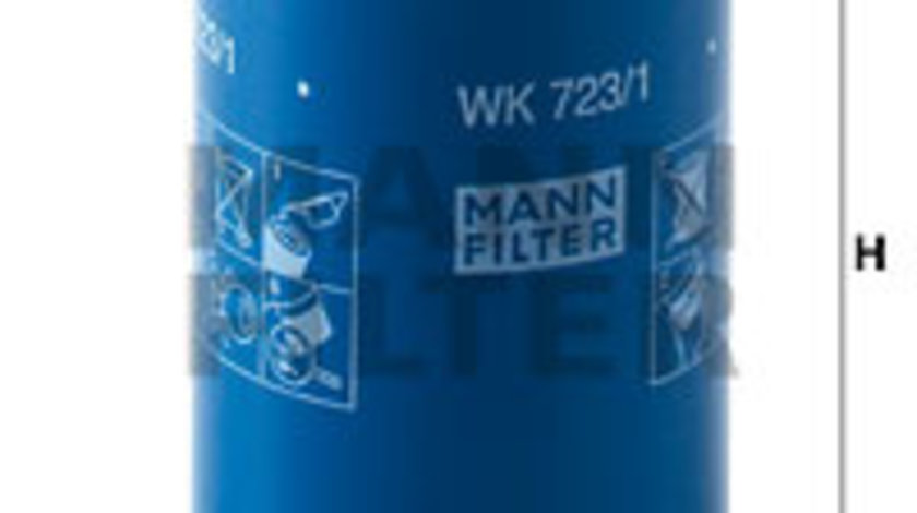 Filtru combustibil (WK7231 MANN-FILTER) NEOPLAN,SCANIA