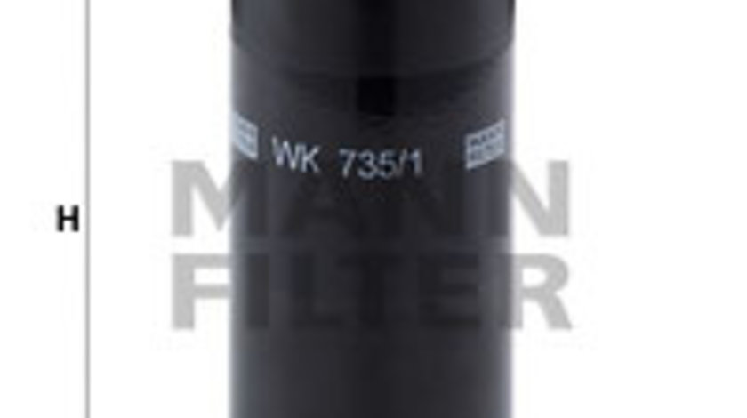 Filtru combustibil (WK7351 MANN-FILTER) AUDI