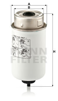 Filtru combustibil (WK8014 MANN-FILTER) MACK,RENAULT,RENAULT TRUCKS