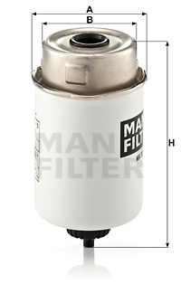 Filtru combustibil (WK8015 MANN-FILTER) LAND ROVER