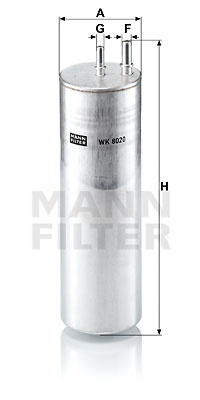Filtru combustibil (WK8020 MANN-FILTER) VW