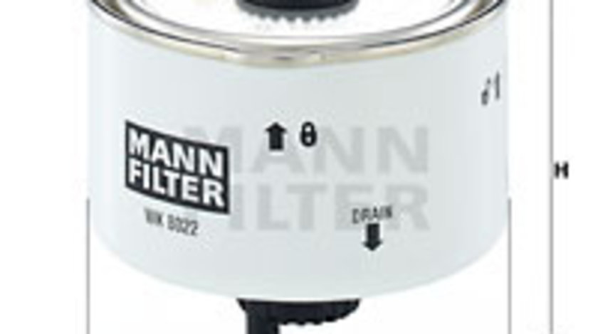 Filtru combustibil (WK8022X MANN-FILTER) LAND ROVER