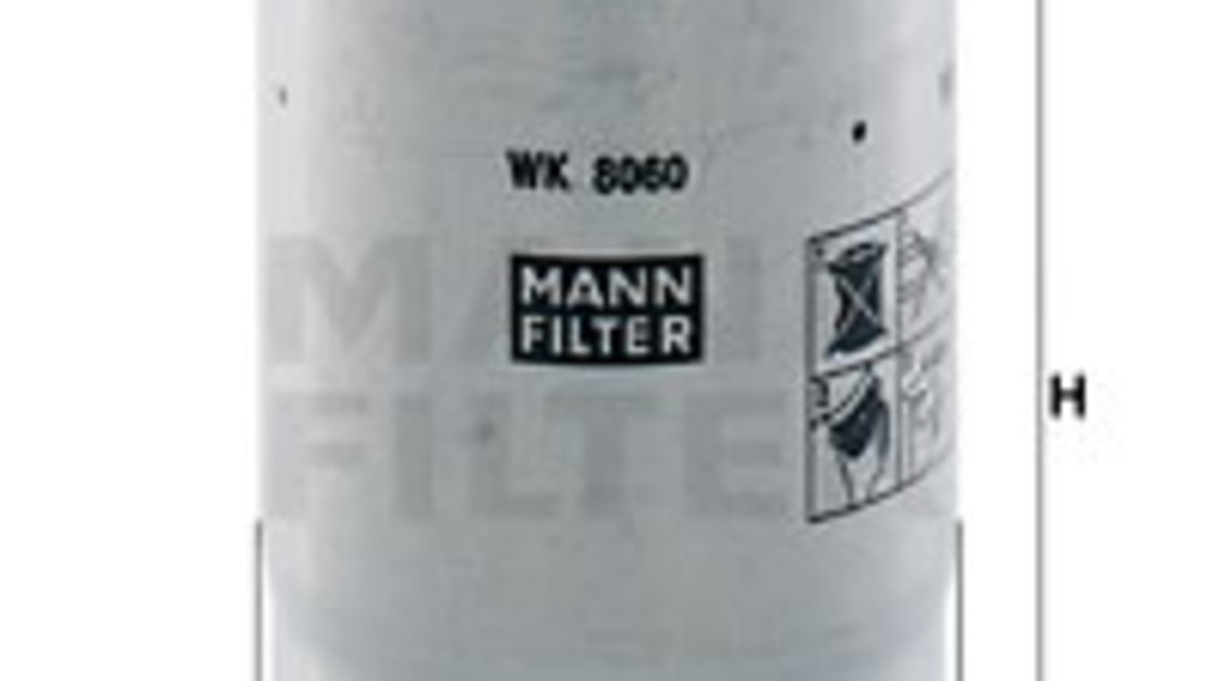 Filtru combustibil (WK8060Z MANN-FILTER) HYUNDAI,KIA