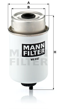 Filtru combustibil (WK8107 MANN-FILTER)