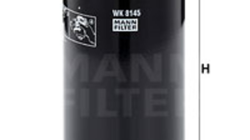 Filtru combustibil (WK8145 MANN-FILTER) JOHN DEERE