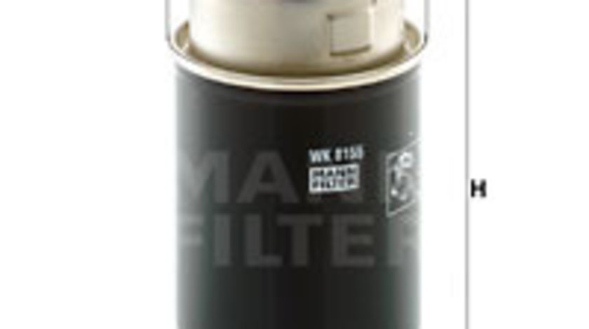 Filtru combustibil (WK8155 MANN-FILTER) JOHN DEERE