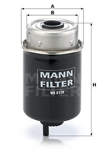 Filtru combustibil (WK8179 MANN-FILTER) JOHN DEERE