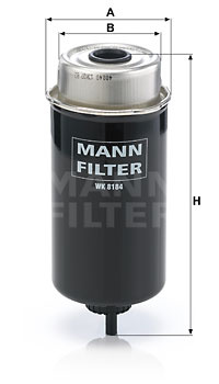Filtru combustibil (WK8184 MANN-FILTER)