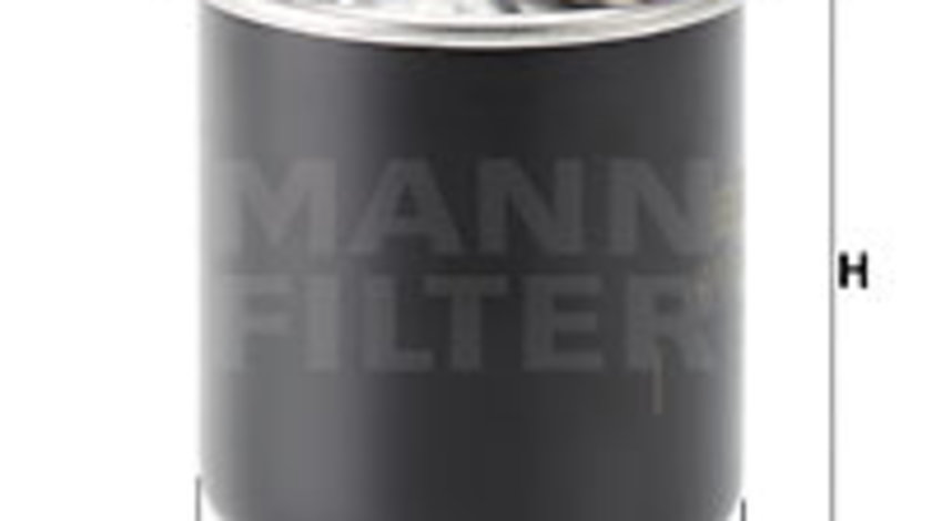 Filtru combustibil (WK82016 MANN-FILTER) MERCEDES-BENZ