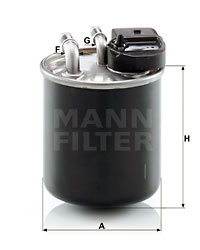 Filtru combustibil (WK82020 MANN-FILTER) MERCEDES-BENZ