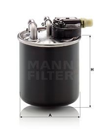 Filtru combustibil (WK82022 MANN-FILTER) INFINITI,MERCEDES-BENZ