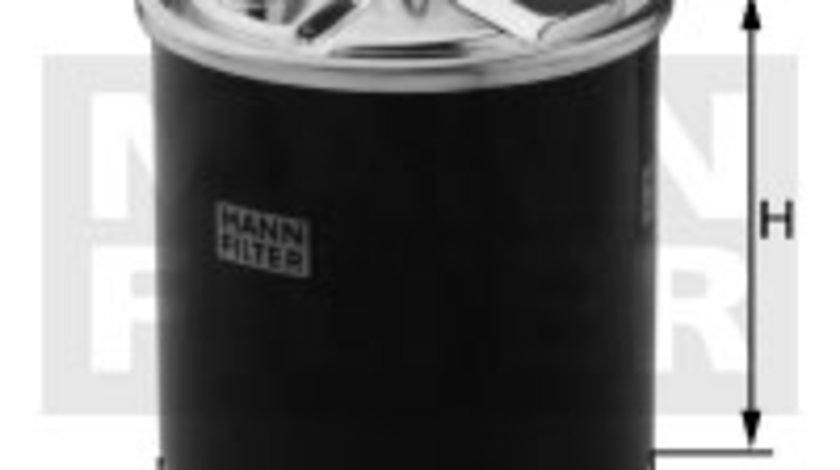 Filtru combustibil (WK8209 MANN-FILTER)