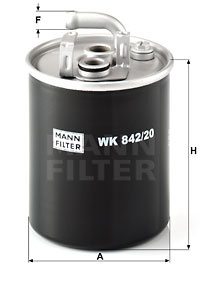 Filtru combustibil (WK84220 MANN-FILTER) MERCEDES-BENZ
