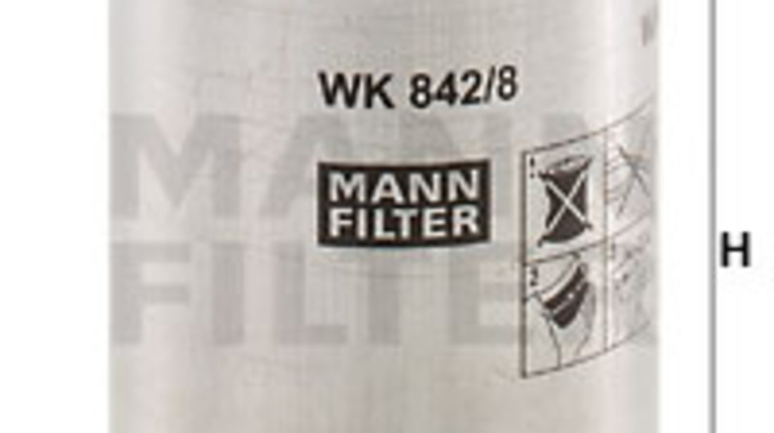 Filtru combustibil (WK8428 MANN-FILTER) Citroen,FIAT,LANCIA,PEUGEOT