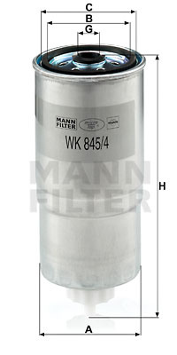 Filtru combustibil (WK8454 MANN-FILTER) BMW