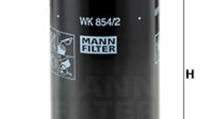 Filtru combustibil (WK8542 MANN-FILTER) IVECO,JEEP,OTOKAR