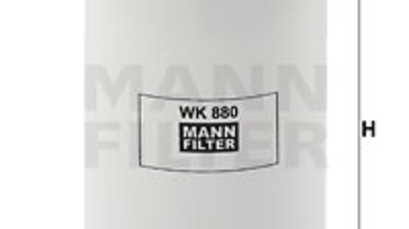 Filtru combustibil (WK880 MANN-FILTER) FORD,FORD AUSTRALIA,METROCAB