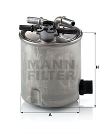 Filtru combustibil (WK9007 MANN-FILTER) DACIA,RENAULT