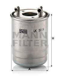 Filtru combustibil (WK9014Z MANN-FILTER) MERCEDES-BENZ