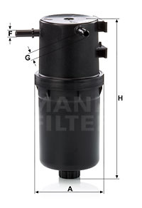Filtru combustibil (WK9016 MANN-FILTER) VW
