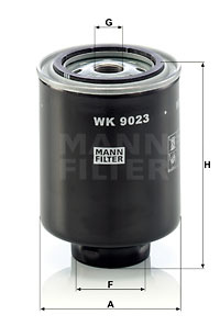 Filtru combustibil (WK9023Z MANN-FILTER) MITSUBISHI