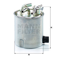 Filtru combustibil (WK9025 MANN-FILTER) NISSAN,NISSAN (DFAC),RENAULT