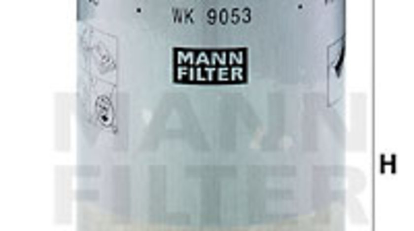 Filtru combustibil (WK9053Z MANN-FILTER) Citroen,FIAT,KARSAN,PEUGEOT