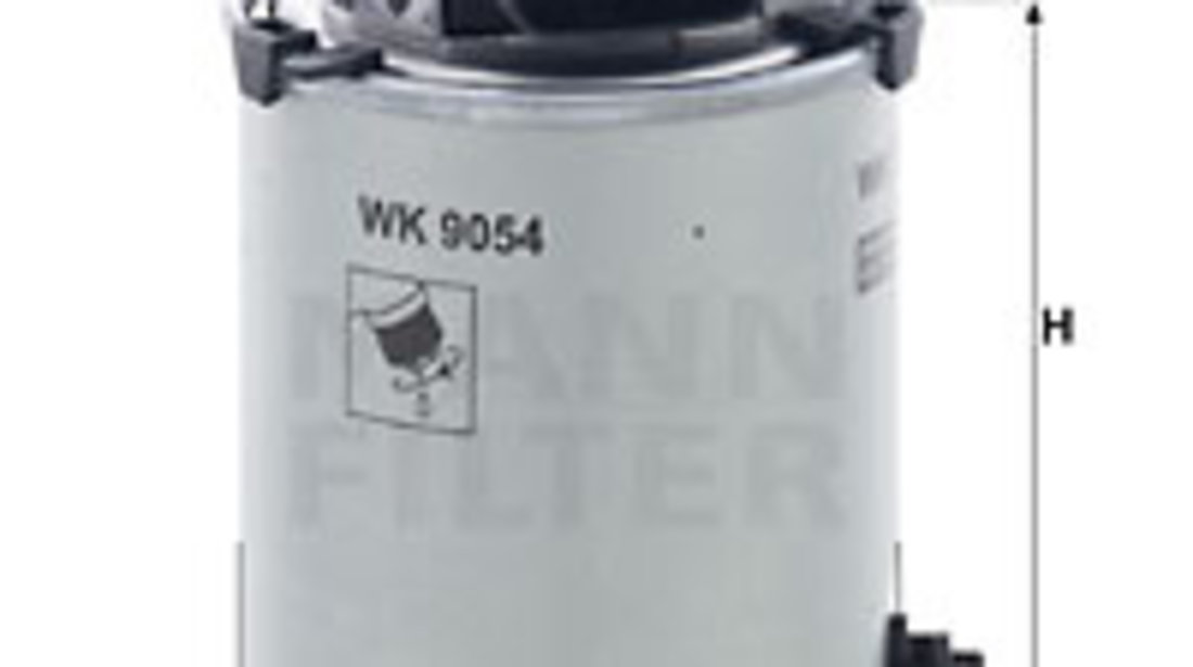 Filtru combustibil (WK9054 MANN-FILTER) NISSAN,RENAULT