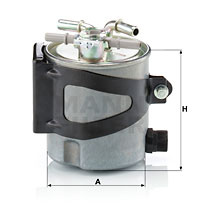 Filtru combustibil (WK9205 MANN-FILTER) RENAULT