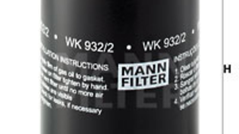 Filtru combustibil (WK9322 MANN-FILTER)