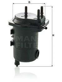 Filtru combustibil (WK93912X MANN-FILTER) RENAULT