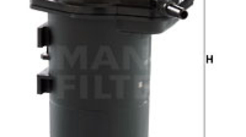 Filtru combustibil (WK9395 MANN-FILTER) RENAULT