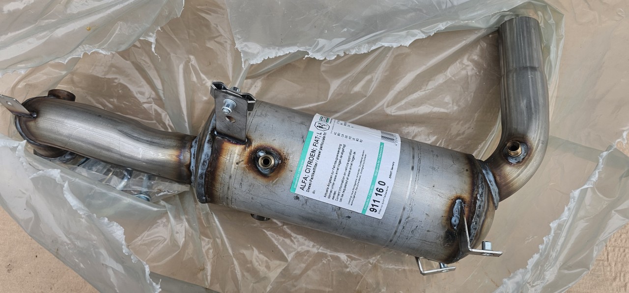 Filtru de particule NOU Panda / Punto / Doblo 1.3 Multijet Euro 5 2011 2012 2013 2014 2015
