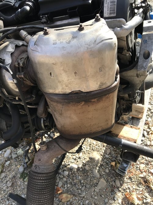 Filtru de particule Vw Tiguan 2.0 TDI 2009 2010 2011 2012