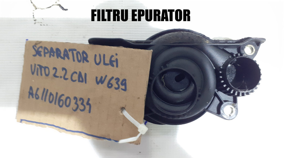 Filtru epurator, A6110160334, Mercedes Vito Viano C-Class 2.2 CDI w639 w203 2003 - 2014